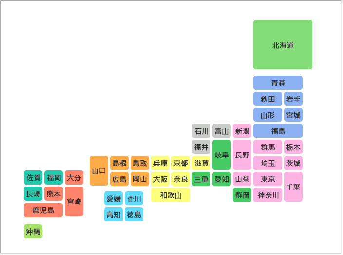 都道府県Map
